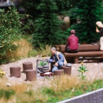 Busch 5433 - H0 - Kleines Lagerfeuer, beleuchtet